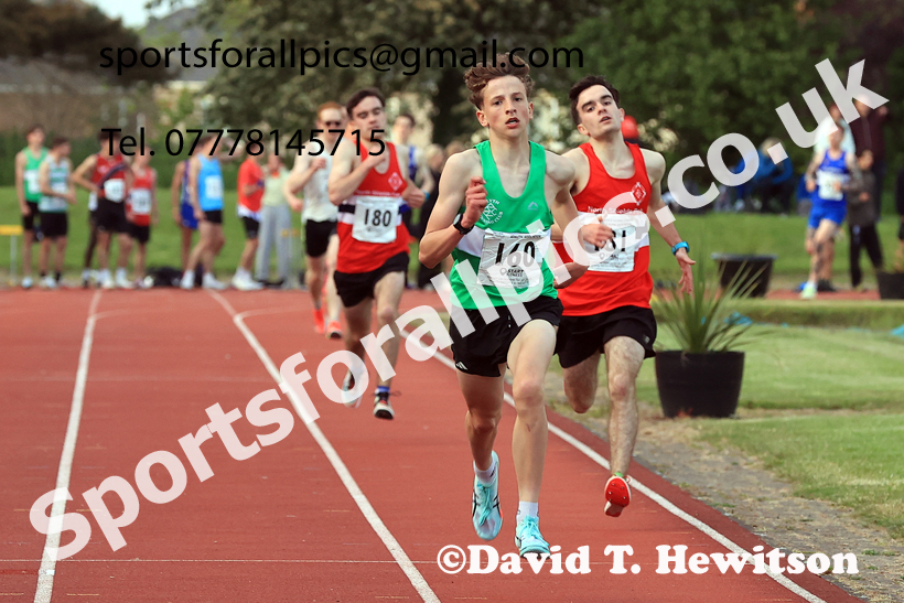 3000 metres, 2026 NEGP 2, Monkton Stadium, Wednesday, May 27th. Photo: David T. Hewitson/Sports for All Pics